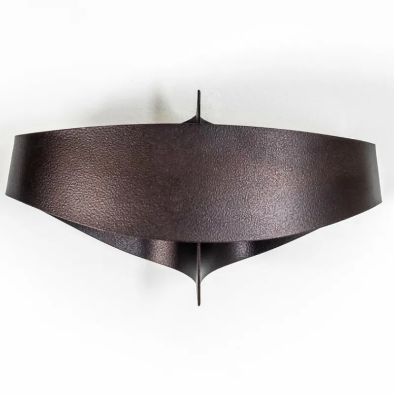 Lampe Turque-hofstein Applique murale Padua LED Brun, 2 lumières