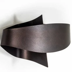 Lampe Turque-hofstein Applique murale Padua LED Brun, 2 lumières