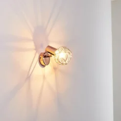 hofstein Applique murale Palmira Cuivre, 1 lumière