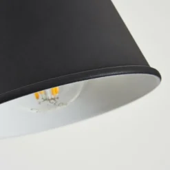 hofstein Applique murale Pany Chrome, Noir, 1 lumière