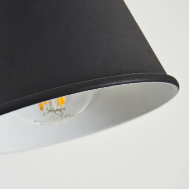 hofstein Applique murale Pany Chrome, Noir, 1 lumière