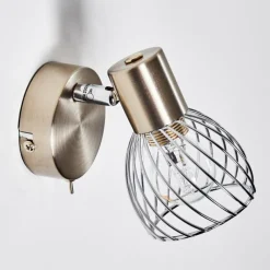 hofstein Applique murale Parado Nickel mat, 1 lumière