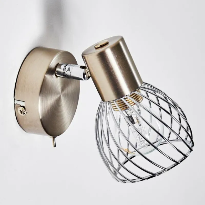 hofstein Applique murale Parado Nickel mat, 1 lumière