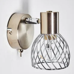 hofstein Applique murale Parado Nickel mat, 1 lumière