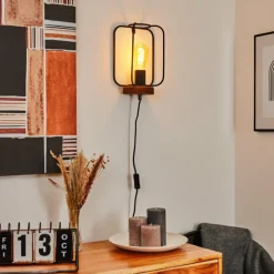 Lampes Vintages & Rétros-hofstein Applique murale Pasteur Écru, 1 lumière