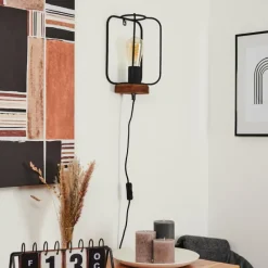 Lampes Vintages & Rétros-hofstein Applique murale Pasteur Écru, 1 lumière