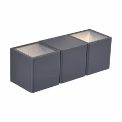 Luminaires Paul Neuhaus Applique murale Paul Neuhaus MARCEL LED Anthracite, 2 lumières