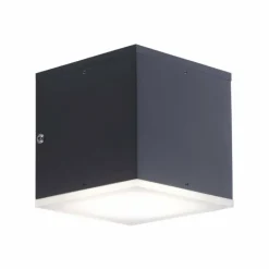 Paul Neuhaus Q-Serie Applique murale Paul Neuhaus Q-AMIN LED Anthracite, 1 lumière, Télécommandes, Changeur de couleurs