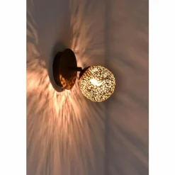 Luminaires Rustiques-Luminaires Paul Neuhaus Applique murale Paul Neuhaus GRETA Rouille, 1 lumière