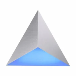 Paul Neuhaus Q-Serie Applique murale Paul Neuhaus Neuhaus Q-TETRA MASTER LED Nickel mat, 1 lumière, Télécommandes, Changeur de couleurs