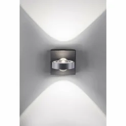 Paul Neuhaus Q-Serie Applique murale Paul Neuhaus Q-MIA LED Anthracite, 2 lumières, Télécommandes