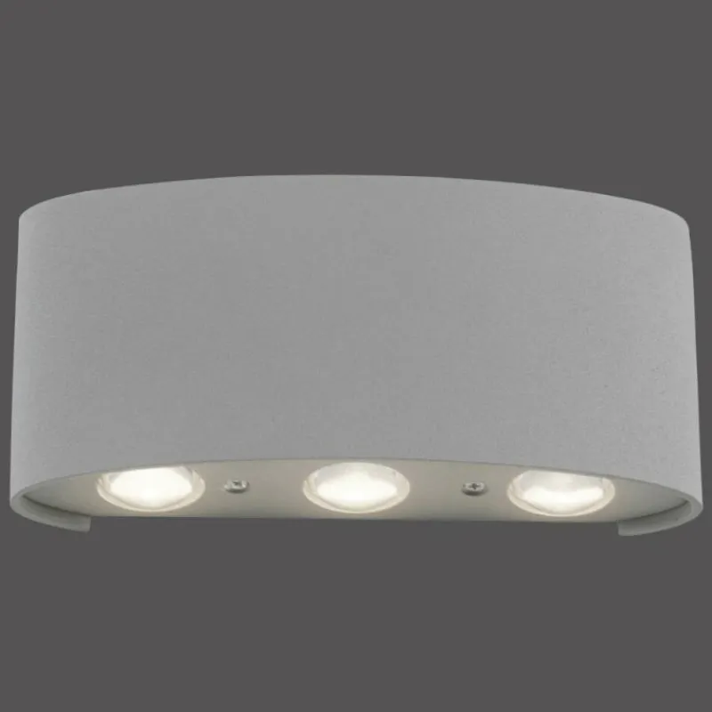 Luminaires Paul Neuhaus Applique murale Paul Neuhaus CARLO LED Argenté, 6 lumières