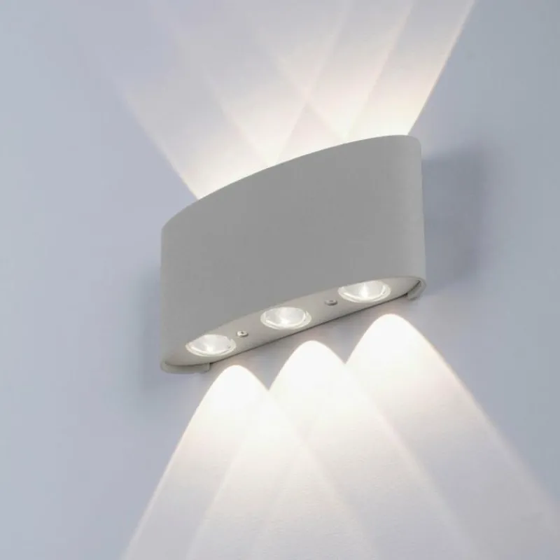 Luminaires Paul Neuhaus Applique murale Paul Neuhaus CARLO LED Argenté, 6 lumières