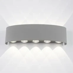Luminaires Paul Neuhaus Applique murale Paul Neuhaus CARLO LED Argenté, 10 lumières
