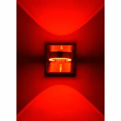 Paul Neuhaus Q-Serie Applique murale Paul Neuhaus Q-MIA LED Argenté, 2 lumières, Télécommandes, Changeur de couleurs