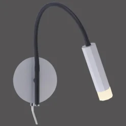 Luminaires Paul Neuhaus Applique murale Paul Neuhaus PURE-GEMIN LED Aluminium, Noir, 1 lumière* Éclairage Led