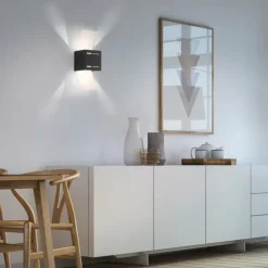 Luminaires Paul Neuhaus Applique murale Paul Neuhaus ORMA Anthracite, 1 lumière* Appliques