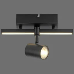 Luminaires Paul Neuhaus Applique murale Paul Neuhaus BARIK LED Noir, 1 lumière* Éclairage Led