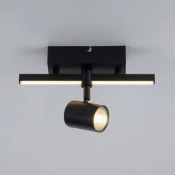 Luminaires Paul Neuhaus Applique murale Paul Neuhaus BARIK LED Noir, 1 lumière* Éclairage Led