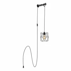 Luminaires Paul Neuhaus Applique murale Paul Neuhaus PILUA Noir, 1 lumière* Appliques