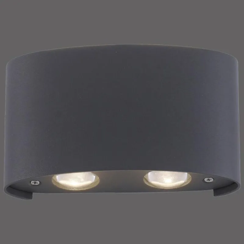 Luminaires Paul Neuhaus Applique murale Paul Neuhaus CARLO LED Anthracite, 4 lumières