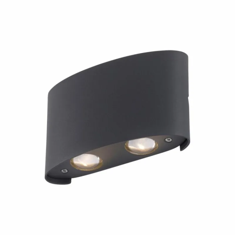 Luminaires Paul Neuhaus Applique murale Paul Neuhaus CARLO LED Anthracite, 4 lumières