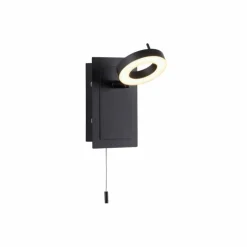 Luminaires Paul Neuhaus Applique murale Paul Neuhaus SILEDA Anthracite, 1 lumière* Éclairage Led