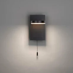 Luminaires Paul Neuhaus Applique murale Paul Neuhaus SILEDA Anthracite, 1 lumière* Éclairage Led
