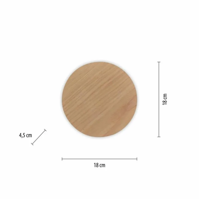 Lampes En Bois-Luminaires Paul Neuhaus Applique murale Paul Neuhaus AKKU PUNTUA LED Blanc, 1 lumière, Télécommandes