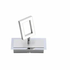 Luminaires Paul Neuhaus Applique murale Paul Neuhaus INIGO LED Acier inoxydable, 1 lumière* Éclairage Led