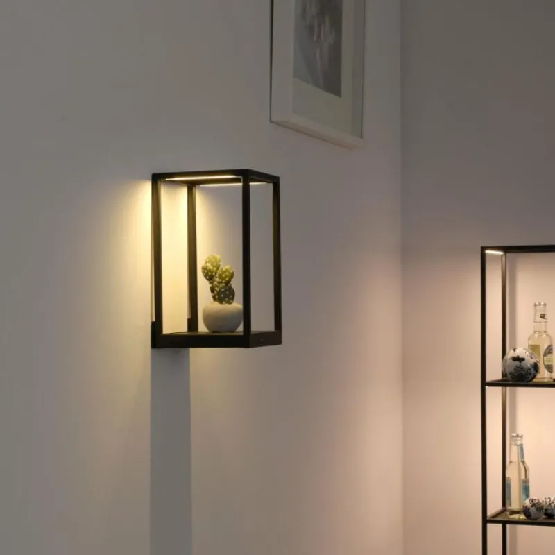 Luminaires Paul Neuhaus Applique murale Paul-Neuhaus CONTURA LED Noir, 2 lumières* Appliques