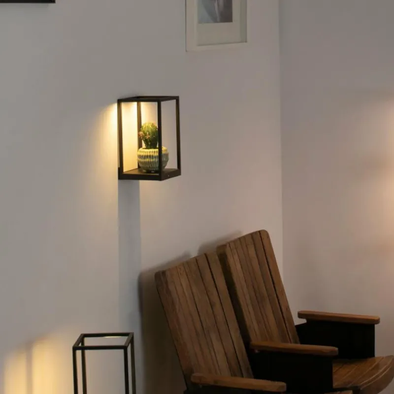 Luminaires Paul Neuhaus Applique murale Paul-Neuhaus CONTURA LED Noir, 2 lumières* Appliques