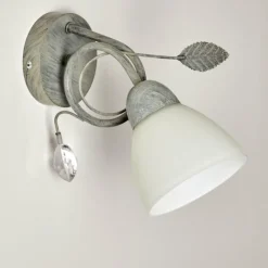 hofstein Applique murale Peccia Gris, 1 lumière