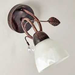 hofstein Applique murale Peccia Rouille, 1 lumière