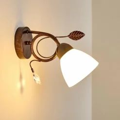 hofstein Applique murale Peccia Rouille, 1 lumière