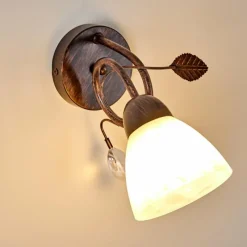 hofstein Applique murale Peccia Rouille, 1 lumière