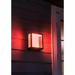Luminaires Philips Applique murale Philips Hue Ambiance White & Color Impress LED Noir, 1 lumière, Changeur de couleurs