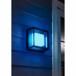 Luminaires Philips Applique murale Philips Hue Ambiance White & Color Econic LED Noir, 1 lumière, Changeur de couleurs