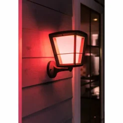 Luminaires Philips Applique murale Philips Hue Ambiance White & Color Econic LED Noir, 1 lumière, Changeur de couleurs