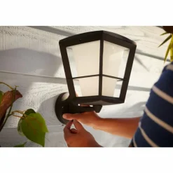 Luminaires Philips Applique murale Philips Hue Ambiance White & Color Econic LED Noir, 1 lumière, Changeur de couleurs
