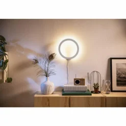 Luminaires Philips Applique murale Philips Hue Ambiance White & Color Sana LED Blanc, 1 lumière, Changeur de couleurs