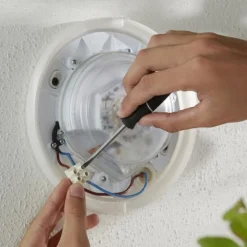 Luminaires Philips Applique murale Philips Hue White & Color Ambiance Daylo LED Acier inoxydable, 1 lumière