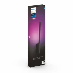 Luminaires Philips Applique murale Philips Hue White & Color Ambiance Liane LED Noir, 1 lumière, Changeur de couleurs