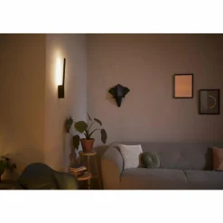 Luminaires Philips Applique murale Philips Hue White & Color Ambiance Liane LED Noir, 1 lumière, Changeur de couleurs