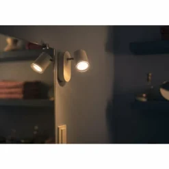 Luminaires Philips Applique murale Philips Hue White Amb. Adore LED Blanc, 1 lumière, Télécommandes