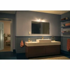 Luminaires Philips Applique murale Philips Hue Adore LED Blanc, 3 lumières, Télécommandes