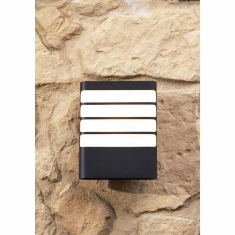 Luminaires Philips Applique murale Philips myGarden RACCOON LED Anthracite, 1 lumière