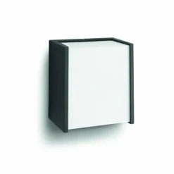 Luminaires Philips Applique murale Philips myGarden MACAW LED Noir, 1 lumière