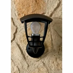 Luminaires Rustiques-Luminaires Philips Applique murale Philips myGarden CREEK Noir, Transparent, Blanc, 1 lumière