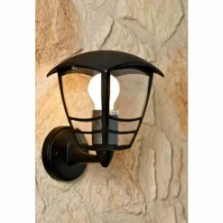 Luminaires Rustiques-Luminaires Philips Applique murale Philips myGarden CREEK Noir, Transparent, Blanc, 1 lumière